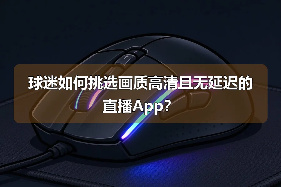 球迷如何挑选画质高清且无延迟的直播App?